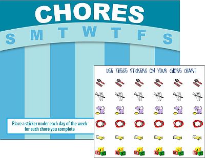 Childrens Charts for Chores 